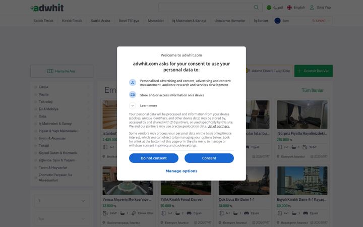Screenshot of adwhit.com