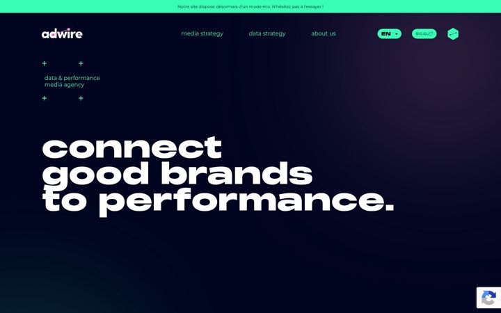 Screenshot of adwire.lu