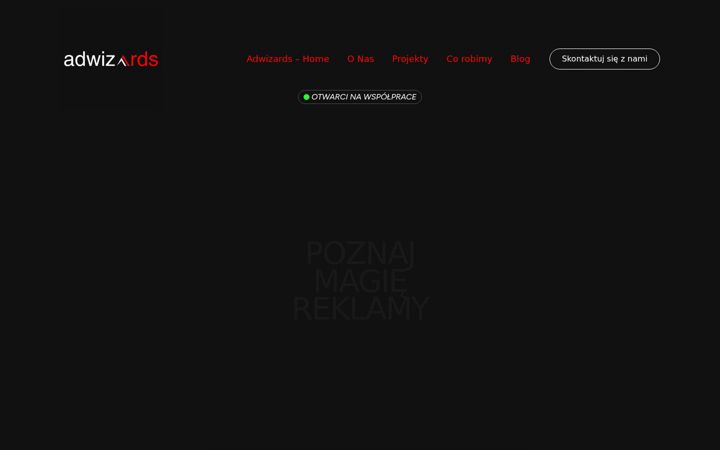 Screenshot του adwizards.pl
