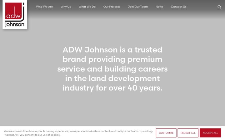 Screenshot του adwjohnson.com.au
