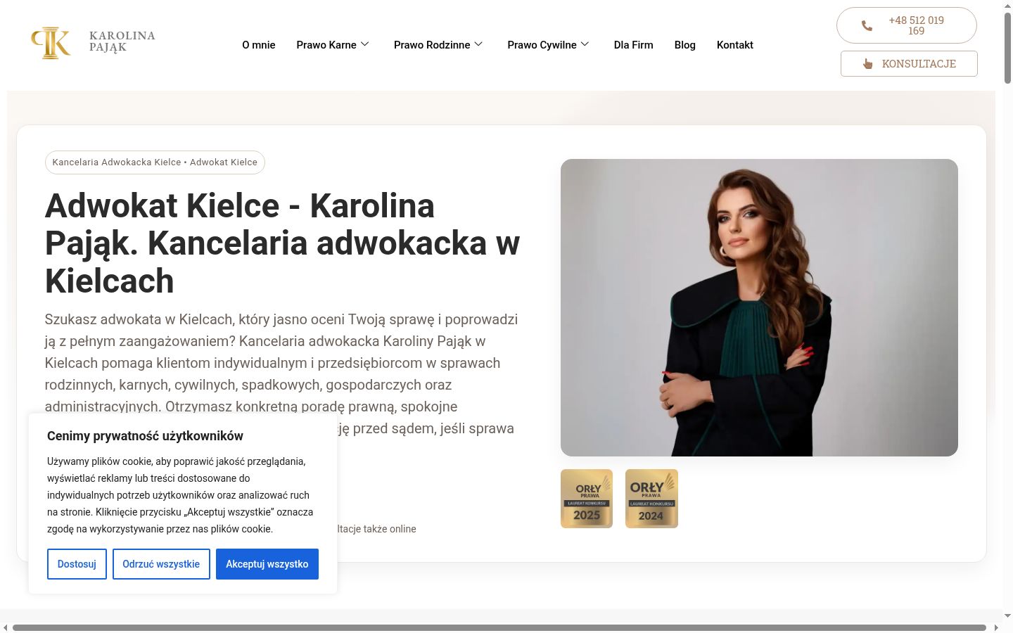 Screenshot tal-banner tal-kunsens muri qabel kwalunkwe interazzjoni