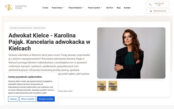 Snímek obrazovky adwkarolinapajak.pl