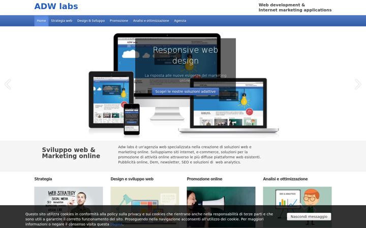 Screenshot του adwlabs.it