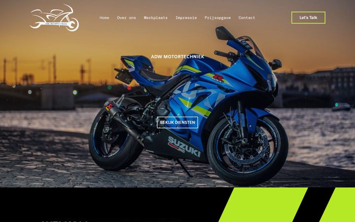 Screenshot of adwmotortechniek.nl