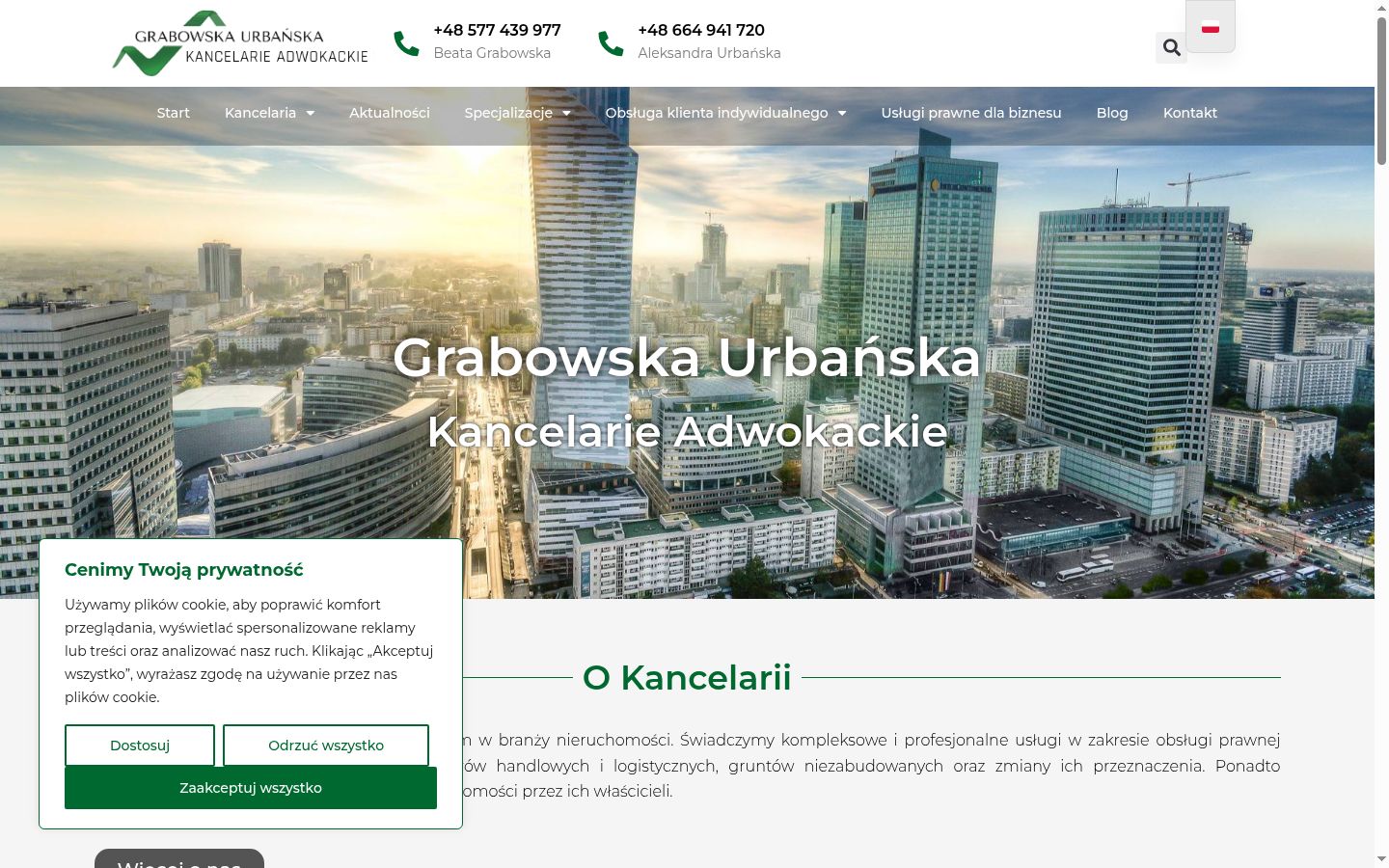 Képernyőkép a bármilyen interakció előtt megjelenő hozzájárulási bannerről