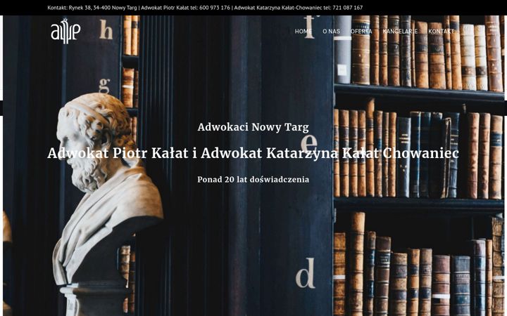 Екранна снимка на adwokaci-podhale.pl