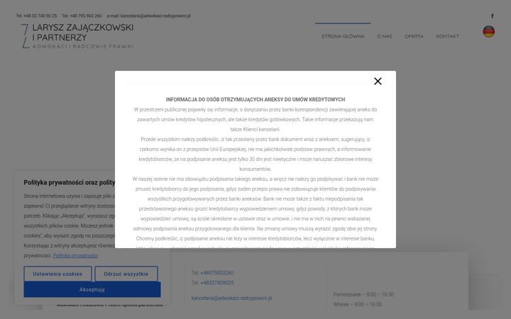 Képernyőkép: adwokaci-radcyprawni.pl