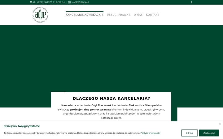 Screenshot του adwokaci-sm.pl