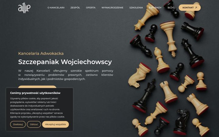 Képernyőkép: adwokaci-sw.pl