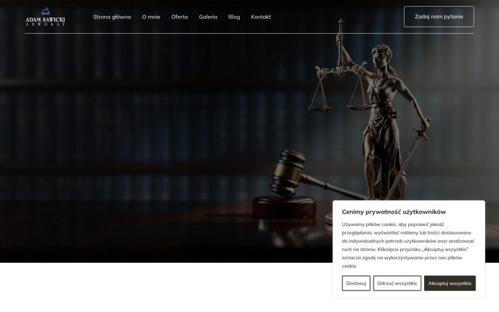 Screenshot του adwokat-adamsawicki.pl