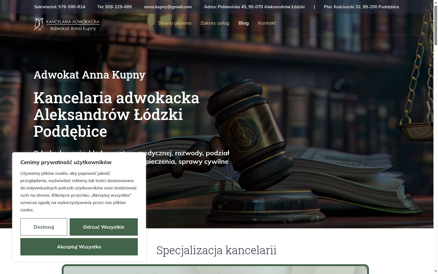 Snímek obrazovky baneru souhlasu zobrazeného před jakoukoli interakcí