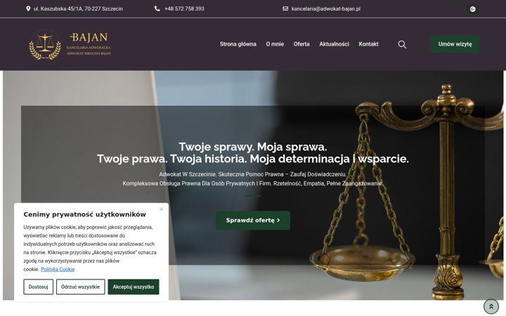 Screenshot του adwokat-bajan.pl