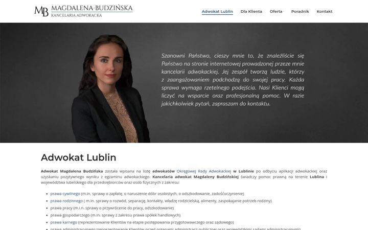 Screenshot του adwokat-budzinska.pl
