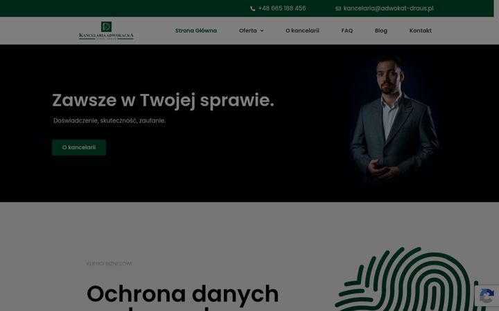 Captura de pantalla de adwokat-draus.pl