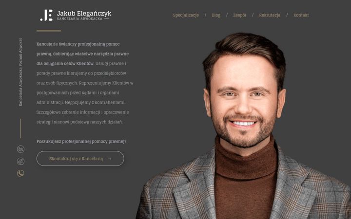 Screenshot του adwokat-eleganczyk.pl