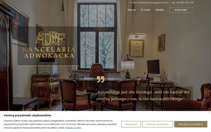 Screenshot του adwokat-fieducik.pl