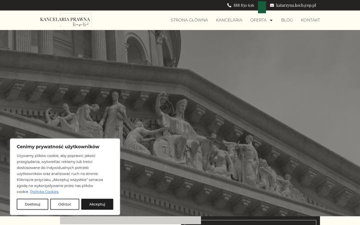 Screenshot του adwokat-katarzynakoch.pl