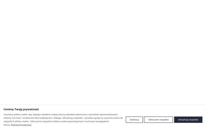 Screenshot of adwokat-katowice.eu