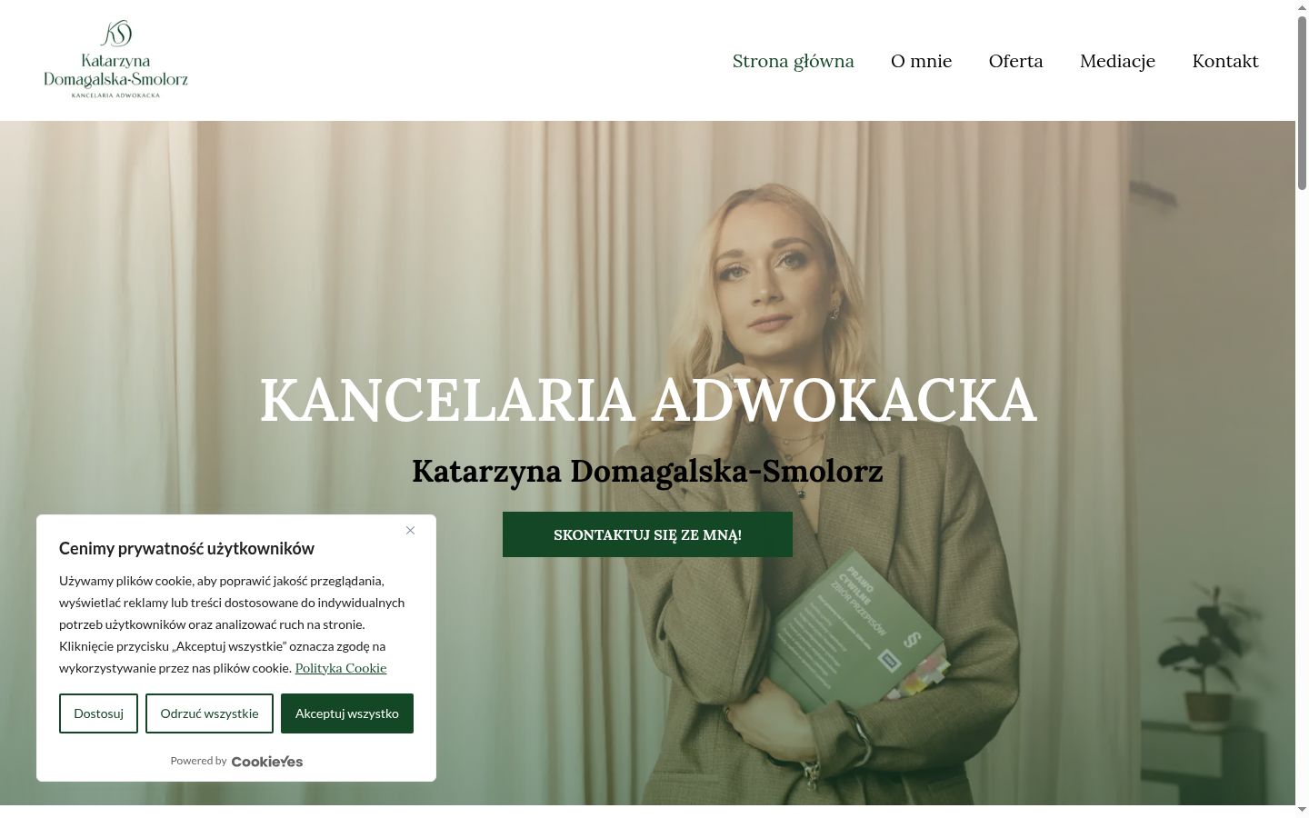 Sutikimo reklamjuostės, rodytos prieš bet kokią sąveiką, ekrano kopija
