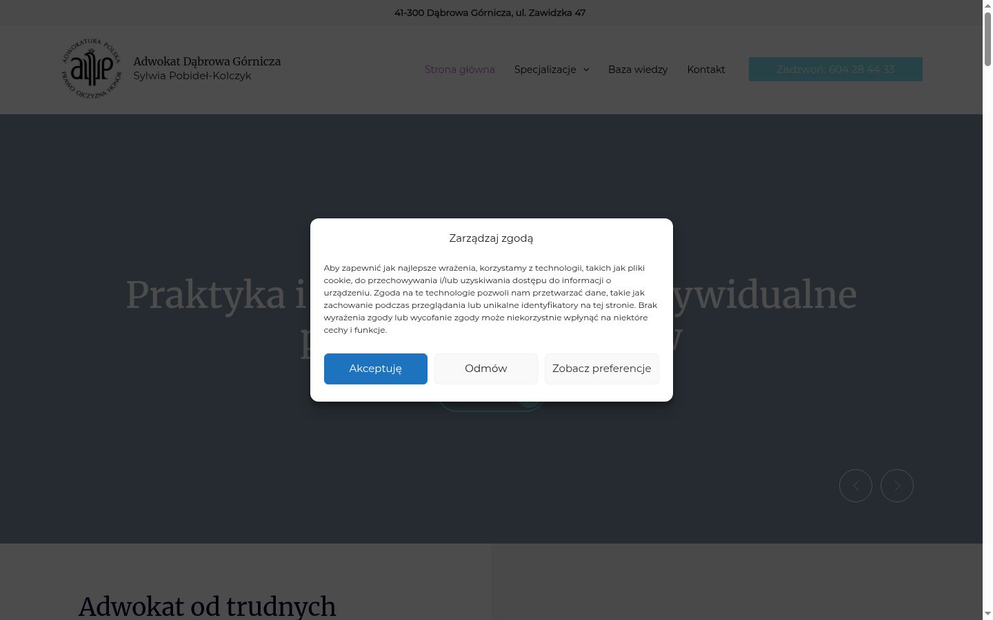 Sutikimo reklamjuostės, rodytos prieš bet kokią sąveiką, ekrano kopija