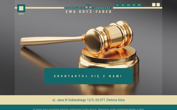 Screenshot του adwokat-krysfaber.pl