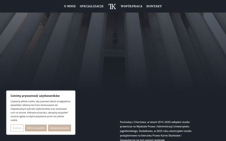 Screenshot του adwokat-krzeminski.pl