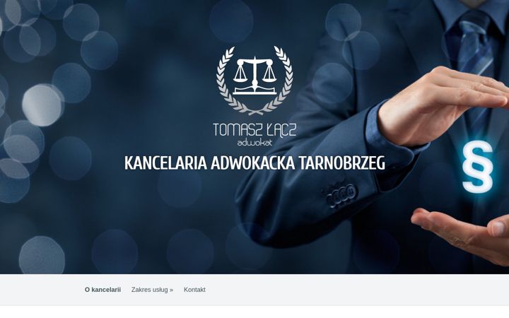 Screenshot ta' adwokat-lacz.pl