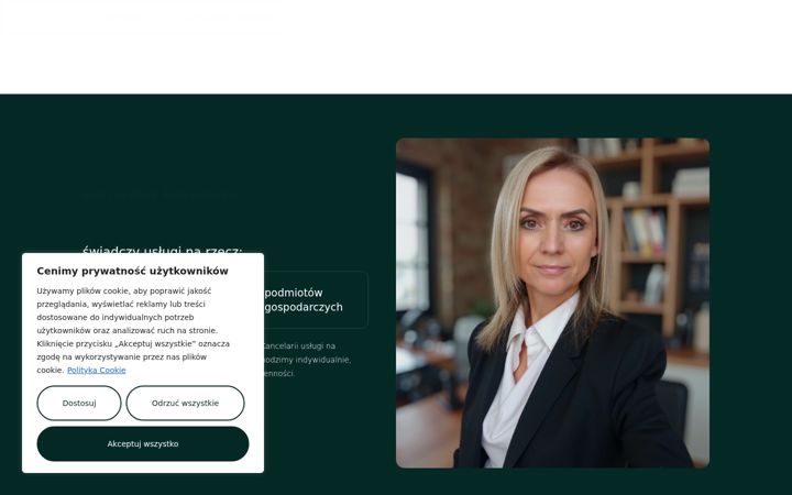 Snímek obrazovky adwokat-lubin.com