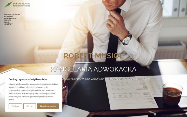 Screenshot ta' adwokat-musiol.pl