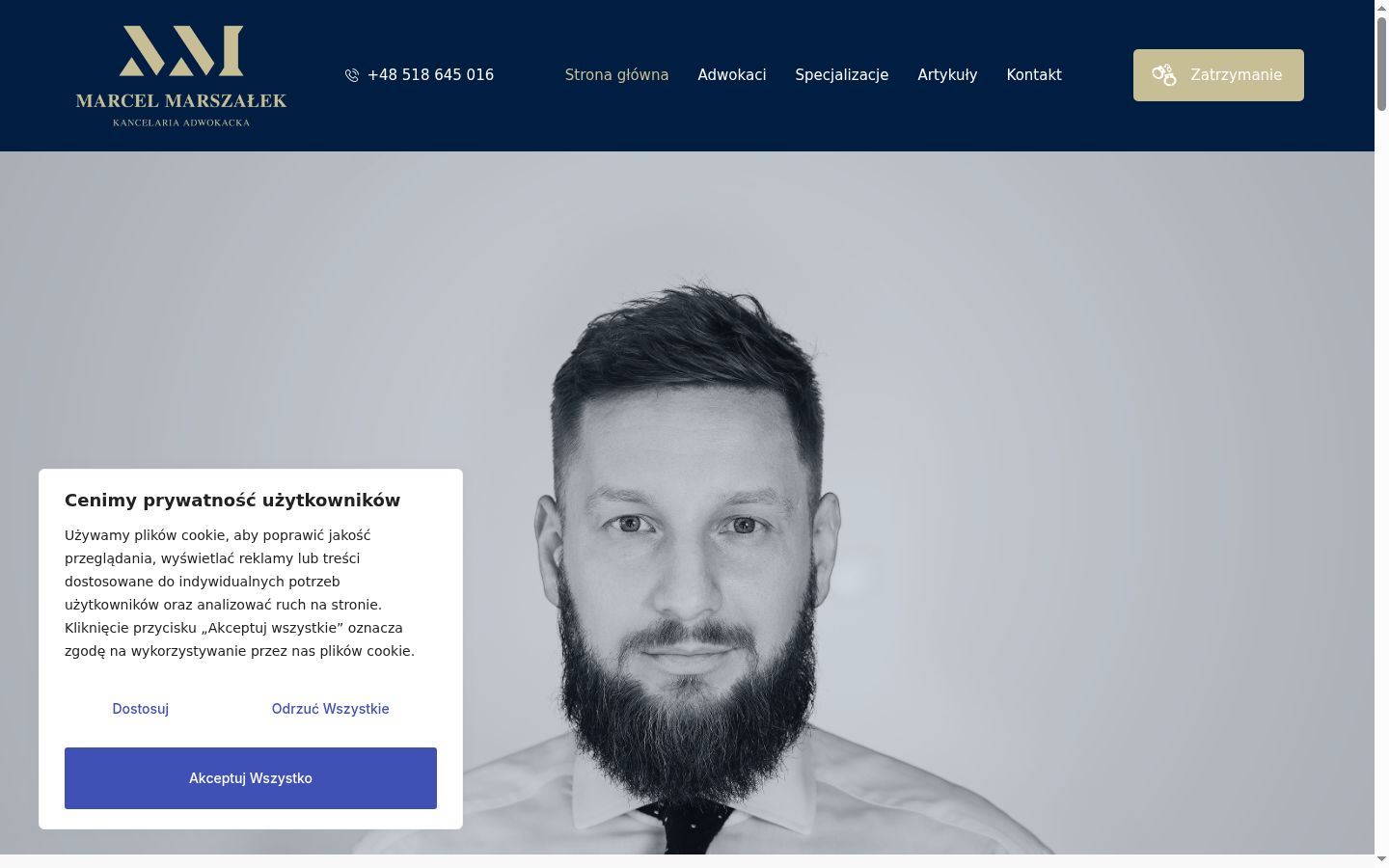 Sutikimo reklamjuostės, rodytos prieš bet kokią sąveiką, ekrano kopija