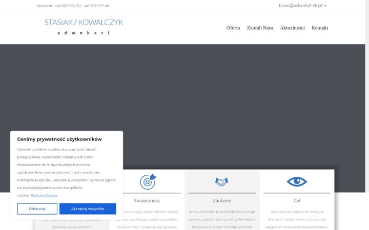 Captura de pantalla de adwokat-sk.pl