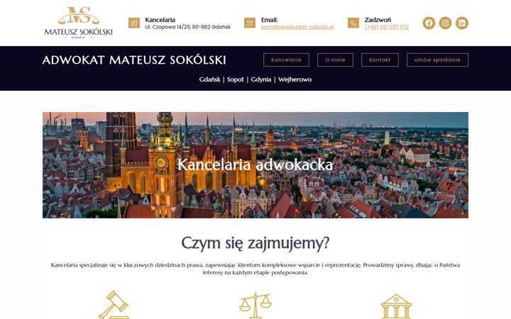 Screenshot di adwokat-sokolski.pl