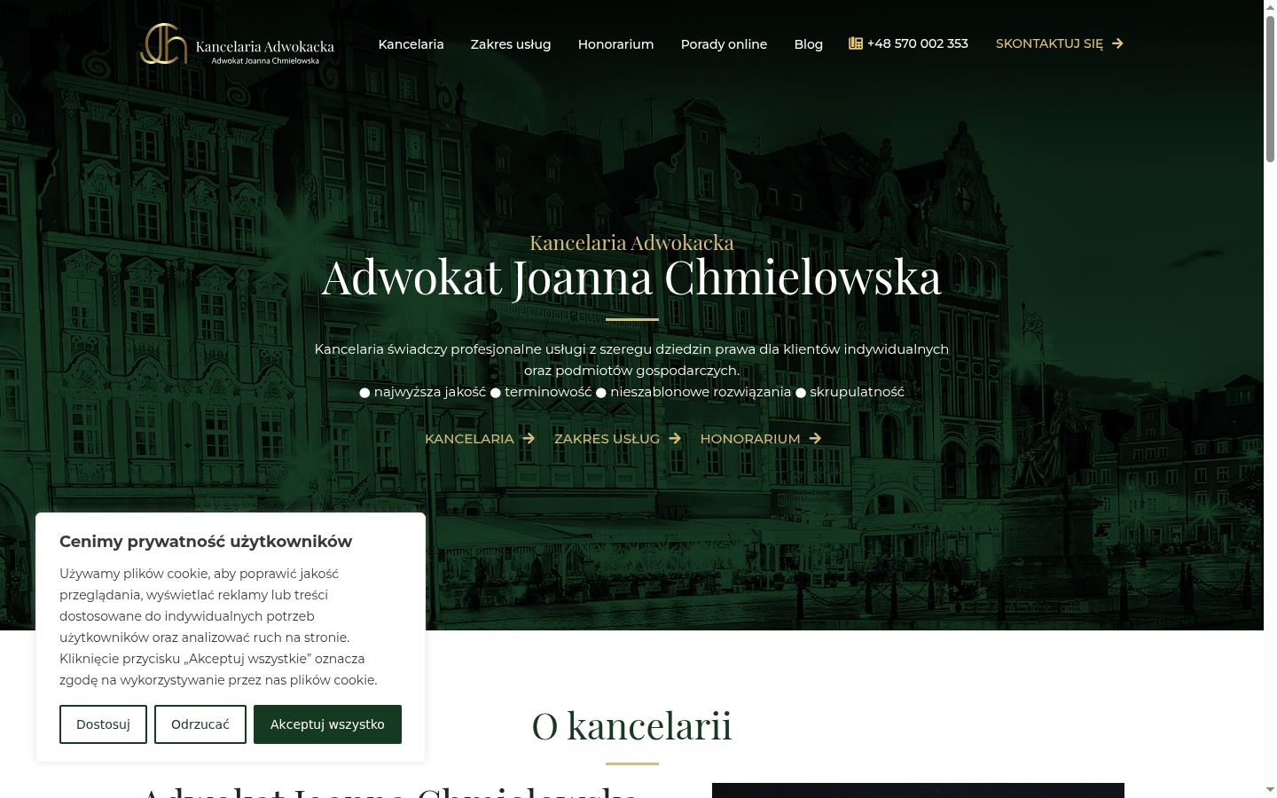 Snímek obrazovky baneru souhlasu zobrazeného před jakoukoli interakcí