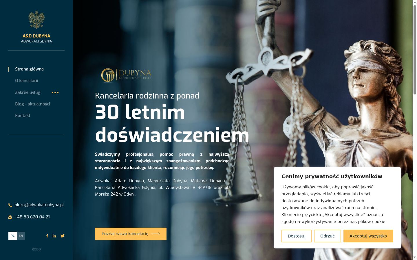 Captură de ecran a bannerului de consimțământ afișat înainte de orice interacțiune