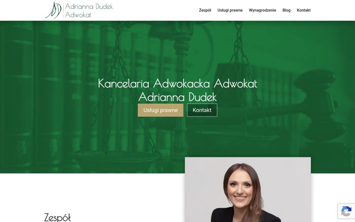 Ekraanipilt saidist adwokatdudek.com
