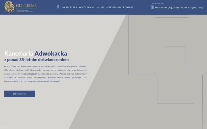 Screenshot ta' adwokatgliwicegrygalewandowska.pl