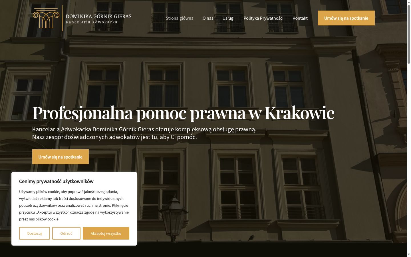 Snímek obrazovky baneru souhlasu zobrazeného před jakoukoli interakcí