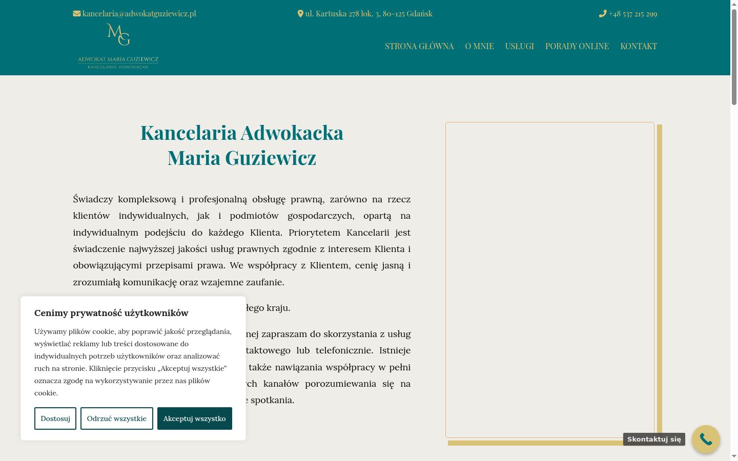 Posnetek zaslona pasice za privolitev, prikazane pred kakršno koli interakcijo