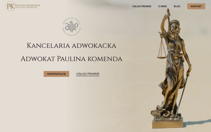 Screenshot of adwokatkomenda.pl