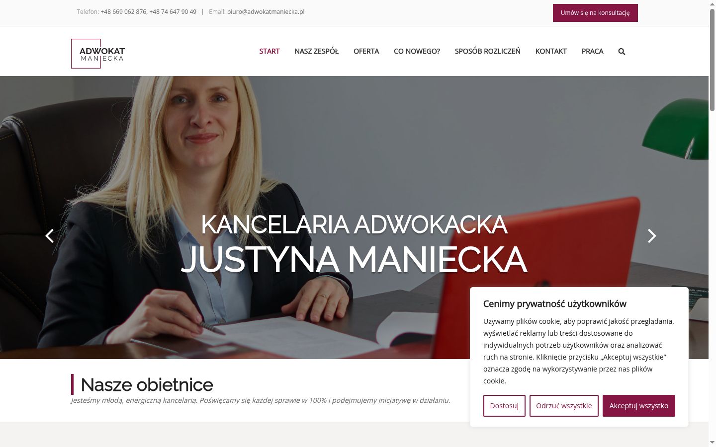 Screenshot tal-banner tal-kunsens muri qabel kwalunkwe interazzjoni