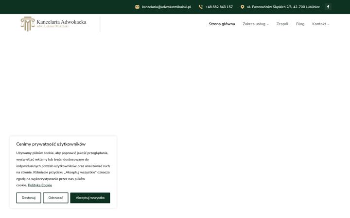 Screenshot of adwokatmikulski.pl
