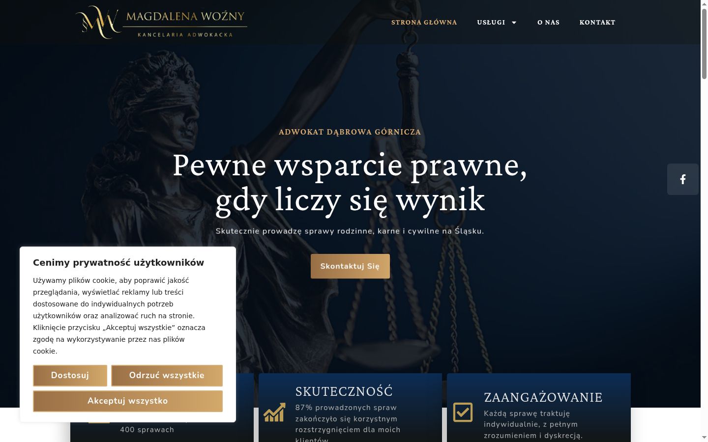 Ekrānuzņēmums ar piekrišanas baneri, kas tika rādīts pirms jebkādas mijiedarbības