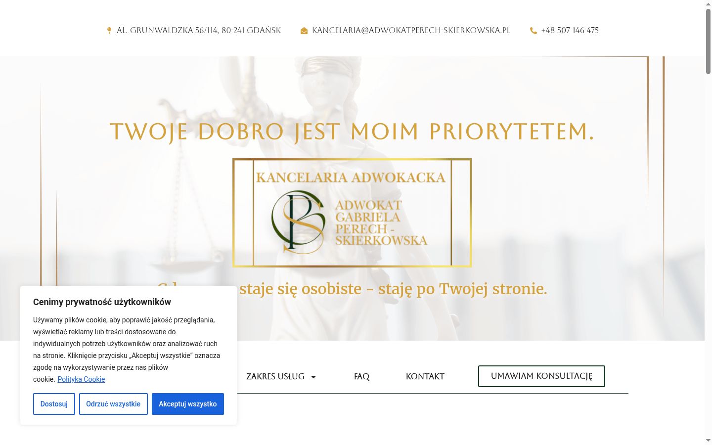 Snímek obrazovky baneru souhlasu zobrazeného před jakoukoli interakcí