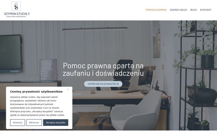 Screenshot of adwokatraciborz.pl
