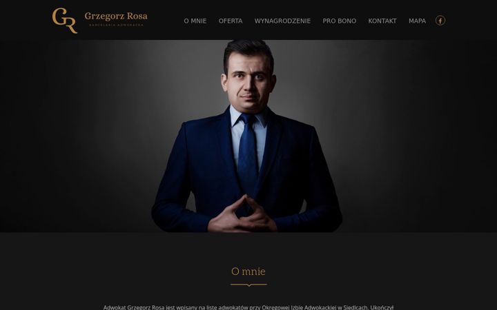 Screenshot of adwokatrosa.pl