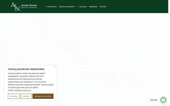 Screenshot of adwokatskarzysko.pl