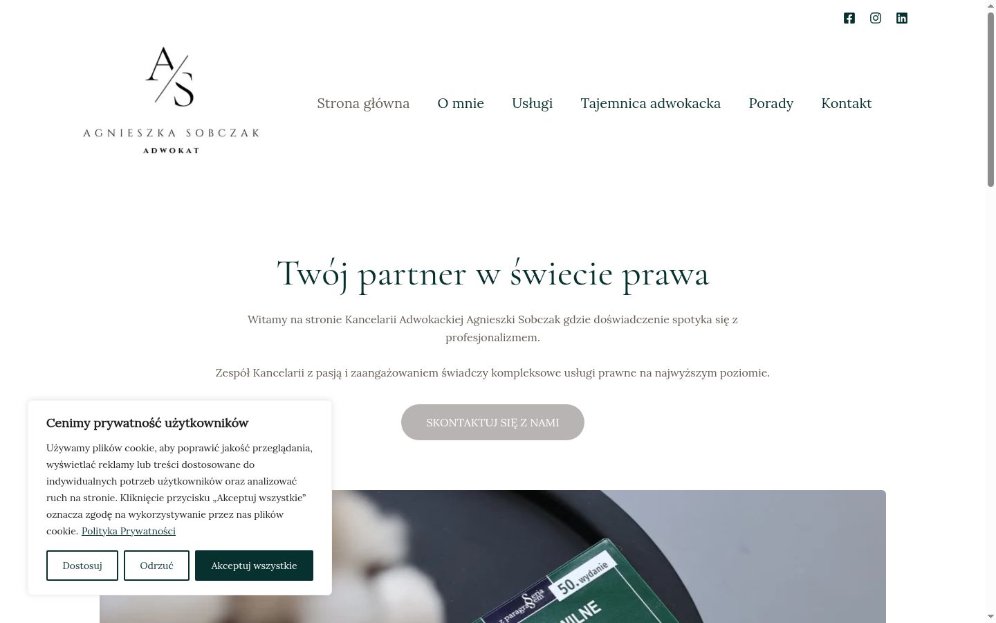 Screenshot van de toestemmingsbanner zoals getoond vóór enige interactie
