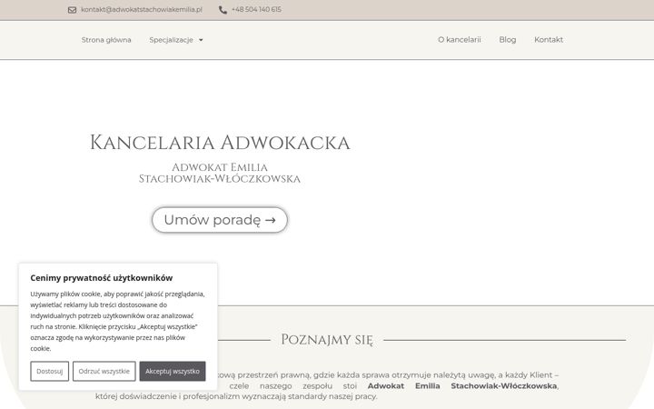 Ekraanipilt saidist adwokatstachowiakemilia.pl