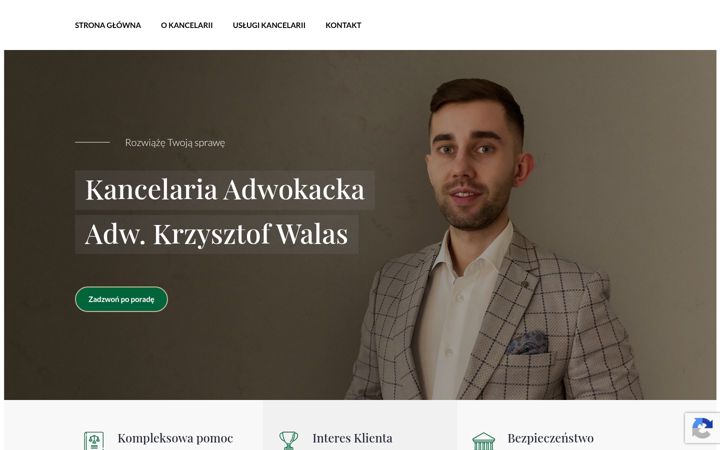 Screenshot of adwokatwalas.pl