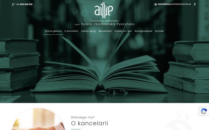 Screenshot ta' adwokatwplocku.pl